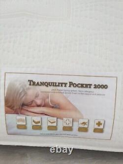 10 2000 Pocket Sprung Memory Foam Single Luxury Mattress. Hypo Allergenic