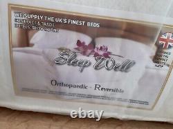 BRAND NEW Orthopaedic Mattress Double Memory Foam Open Coil Spring Luxurious