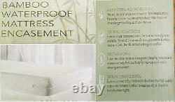 Bamboo Mattress Toppers Memory Foam Luxury Hotel Quality Super Soft Durable Matt