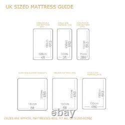 Budget Range Memory Spring Foam Quilted Sprung Mattress All UK Sizes