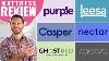 Casper Vs Purple Vs Leesa Vs Nectar Vs Ghostbed Vs Saatva Mattress Review Guide