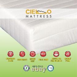 Cielo Zone 3 Memory Foam Mattress With Quilted Cover