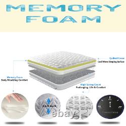 Comfy Spring Memory Foam Single, Small, Double, King Size, Super King Mattress