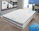 Cool Blue Memory Foam Silver Crushed Mattress 3ft Single, 4ft6 Double, 5ft King