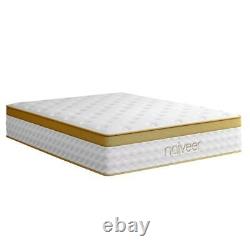 Cool Gel Memory Foam 10 Single Size Medium Firm Pressure Relief Mattress Bed