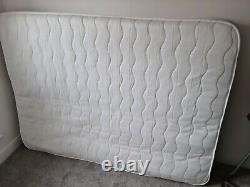 Cool Touch Spring Mattress with Memory Foam, Double White