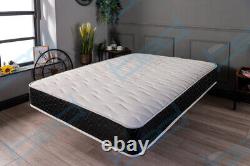 Coolblue Quilted Memory Foam Mattress 3ft SINGLE 4ft6 DOUBLE 5ft KING Matress