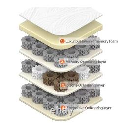 Dormeo Octaspring Sirocco Double Mattress Breathable Memory Foam Luxury Comfort