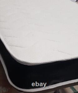 Faux Leather BLACK. Quilted Mattress. Luxury Great Value Bunk Beds. ALL SIZES