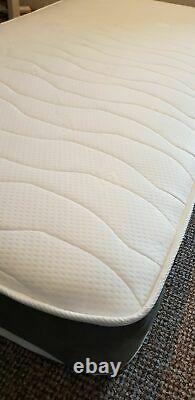 Grey Eco Flex Quilted Single Mattress Luxury Great Value 3ft Single Double 4ft6