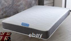 KING SIZE Luxury DEEP Orthopaedic Suede Quilted Memory Foam Sprung Mattress 5ft