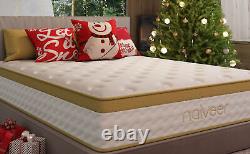 King Mattress 5FT 10 Inch Gel Memory Foam Pocket Sprung Hybrid Bed Medium Firm