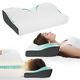 Livivo Contour Memory Foam Head Neck Pillow Back Orthopedic Firm Support Sleep