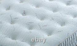 LUXURY CASHMERE MEMORY FOAM mattress 10 inch thick tufted soft and firm