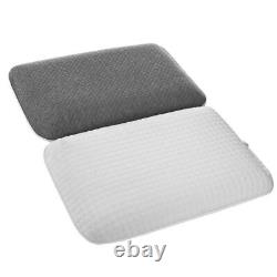 Luxury 2in1 Memory Foam Core Orthopaedic Support Firm Bed Pillow Anti-Bacterial