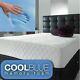 Luxury Coolblue Memory Foam Sprung Matress 3ft 4ft 6 5ft 6ft Hand Made