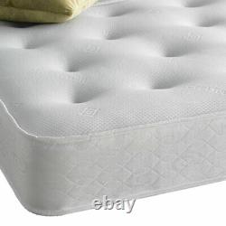 Luxury Cooltouch Open Coil Tufted Mattress 3FT. SINGLE. 4FT6 DOUBLE. 5FT. 6FT