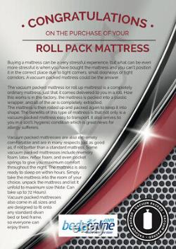 Luxury Memory Foam 3 Zone Mattress Uk Manufactured Top Quality
