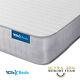 Luxury Quilted Memory Foam Sprung Mattress 3ft Single 4ft6 Double 5ft King 6ft