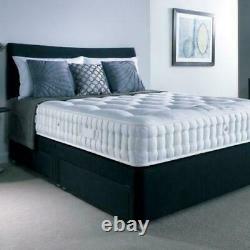 MEMORY FOAM DIVAN BED SET WITH MATTRESS AND HEADBOARD 3FT 4FT6 Double 5FT King