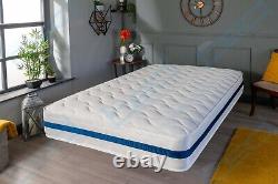 Memory Foam 3000 Pocket/open Sprung Matrress Pillow Top Mattress 3ft 4ft6 Double