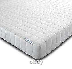 Memory Foam 6 Inch Deluxe Mattress With Removable Zip Cover All Sizes