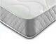 Memory Foam And Opencoil Quilted 8 Deep Mattress Grey Border All Size Available