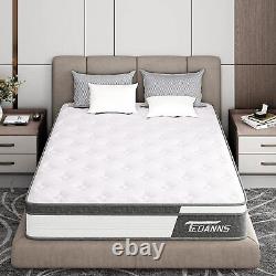 Memory Foam Mattress 5FT King Cool Sleep Bed Mattress Pocket Spring Medium Firm