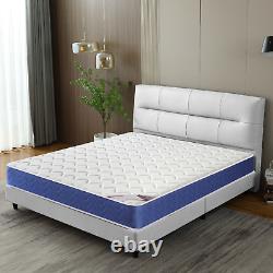 Memory Foam Mattress Cool Gel Quilted Sprung 3FT Single 4FT Double 5FT King 6FT