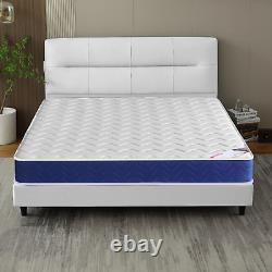 Memory Foam Mattress Cool Gel Quilted Sprung 3FT Single 4FT Double 5FT King 6FT