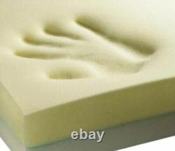 Memory Foam Mattress Topper Available All sizes depths Orthopaedic 1 2 3 4