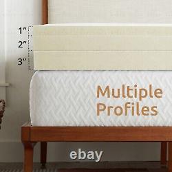 Memory Foam Mattress Toppers All Sizes And Depths With Coolmax Cover