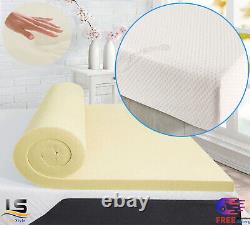 Memory Foam Mattress Toppers Orthopedic & Pillow All Sizes & Depths Available
