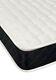 Memory Foam And Spring Mattress 6.5 Inch Deep With Black Border And Brick Panel