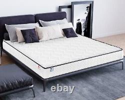 Orthopaedic Cool Blue Memory Foam Mattress Quilted Sprung 3FT 4FT Double 5FT 6FT