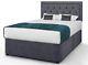 Plush Memory Foam Divan Bed Set With Mattress Headboard 3ft 4ft6 Double 5ft King