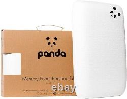 Panda Luxury Memory Foam Bamboo Pillow Tripe Layer Soft Hypoallergenic Cushion