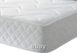 Roll Luxury Memory Foam Spring Mattress Size 3FT Single 4FT 4FT6 Double 5FT and