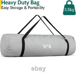 Self Inflating Camping Mat Luxury Memory Foam Box Wall Air Mattress with Bag