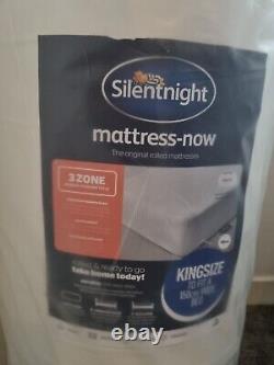 Silentnight King Size 3 Zone Memory Foam Rolled Mattress