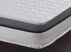 Spring Open Coil Memory Foam 9 Inch Deep Mattress Available Single Double King