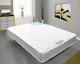 Square Grey Memory Foam Sprung Mattress, 7 Thick Or 10 Deep, 3ft 4ft6 5ft 6ft