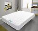 Square White Memory Foam Sprung Mattress, 7 Thick Or 10 Deep, 3ft 4ft6 5ft 6ft