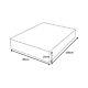 Uk 3ft Single 190cm X 90cm Spring Or Memory Foam Or Combination Of Both Mattress